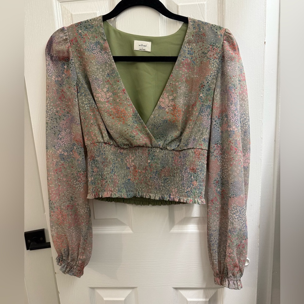 Aritzia Wilfred Genoa Blouse